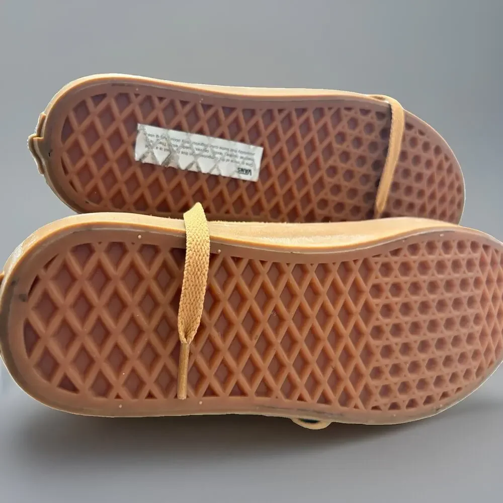 Vans Sport Low Shoes Leather Men 7 Women 8.5 Unisex rust brown + Pink New y2k